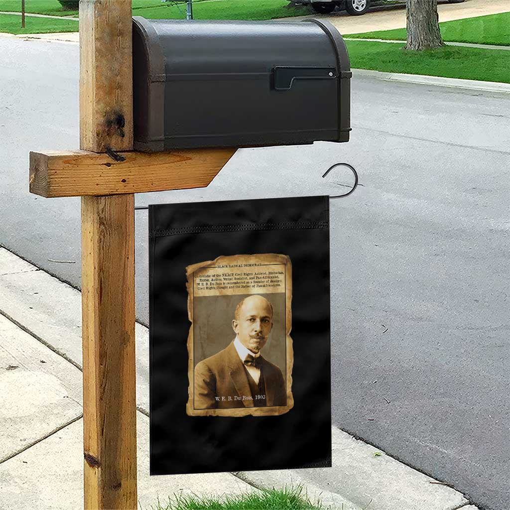 Vintage Newspaper W E B Du Bois Garden Flag Civil Rights Pioneer TS12 Print Your Wear