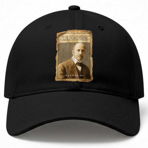 Vintage Newspaper W E B Du Bois Baseball Cap Civil Rights Pioneer TS12 Print Your Wear