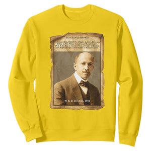 Vintage Newspaper W E B Du Bois Sweatshirt Civil Rights Pioneer TS12 Daisy Print Your Wear