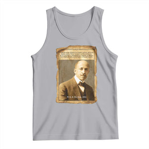 Vintage Newspaper W E B Du Bois Tank Top Civil Rights Pioneer TS12 Athletic Heather Print Your Wear