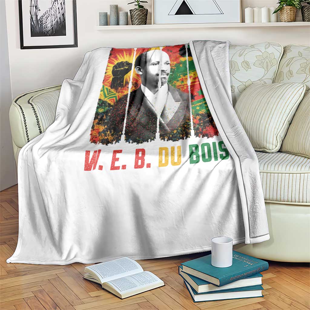 W E B Du Bois Throw Blanket Civil Rights Leader Gift TS12 Print Your Wear