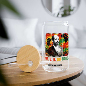 W E B Du Bois Glass Can Civil Rights Leader Gift TS12 Print Your Wear