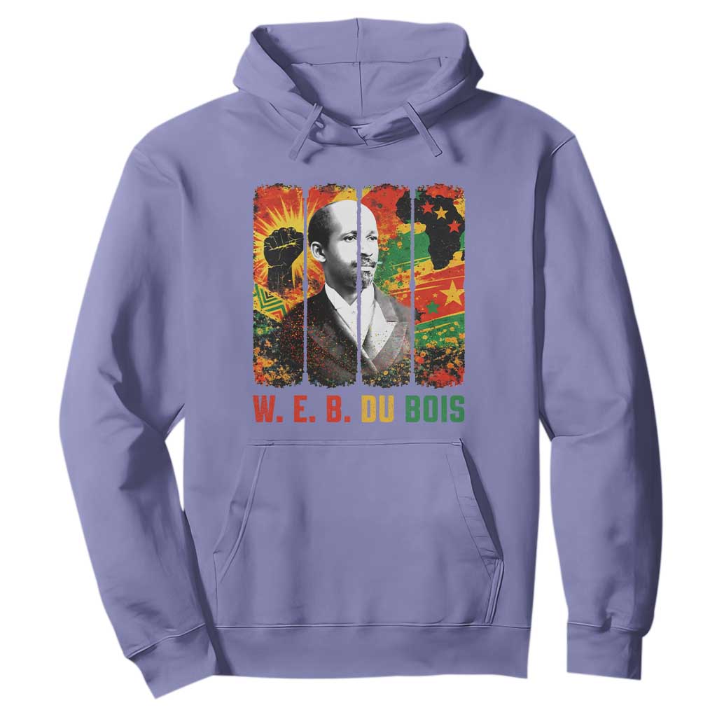 W E B Du Bois Hoodie Civil Rights Leader Gift TS12 Violet Print Your Wear
