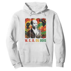 W E B Du Bois Hoodie Civil Rights Leader Gift TS12 White Print Your Wear