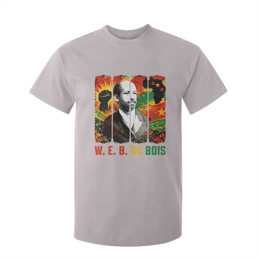 W E B Du Bois T Shirt For Kid Civil Rights Leader Gift TS12 Ice Gray Print Your Wear