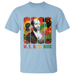 W E B Du Bois T Shirt Civil Rights Leader Gift TS12 Light Blue Print Your Wear