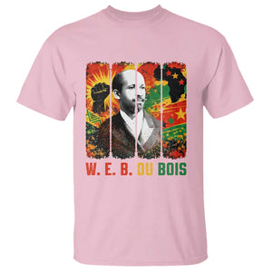 W E B Du Bois T Shirt Civil Rights Leader Gift TS12 Light Pink Print Your Wear