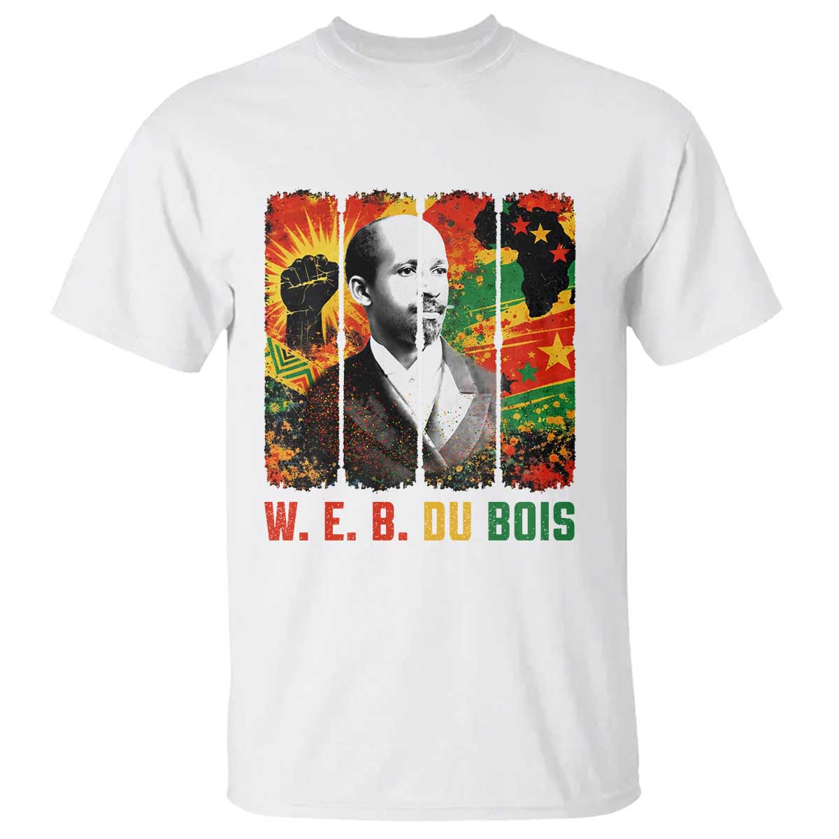 W E B Du Bois T Shirt Civil Rights Leader Gift TS12 White Print Your Wear