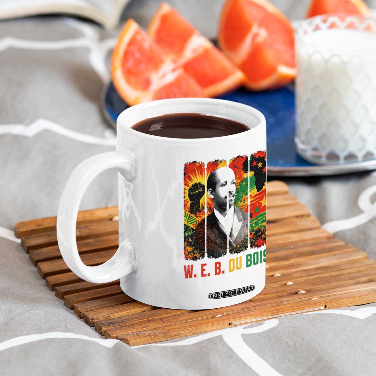 W E B Du Bois Coffee Mug Civil Rights Leader Gift TS12 Print Your Wear