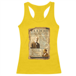 Vintage Newspaper W E B Du Bois Racerback Tank Top African American Scholar TS12 Daisy Print Your Wear