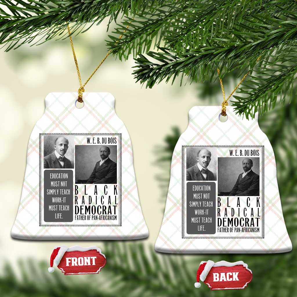W E B Du Bois Ceramic Ornament Pan Africanism Intellectual Leader TS12 Print Your Wear