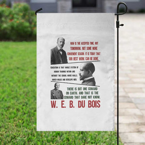 W E B Du Bois Education And Human Development Quote Garden Flag TS12 Print Your Wear
