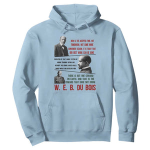 W E B Du Bois Education And Human Development Quote Hoodie TS12 Light Blue Print Your Wear