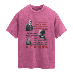 W E B Du Bois Education And Human Development Quote Washed Cotton T-Shirt