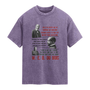 W E B Du Bois Education And Human Development Quote Washed Cotton T-Shirt