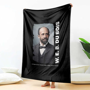 W E B Du Bois Throw Blanket Black Thought Leader And Intellectual Legacy TS12 Print Your Wear