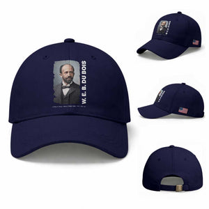W E B Du Bois Baseball Cap Black Thought Leader And Intellectual Legacy TS12 Baseball Cap Universal Fit Dark Blue Print Your Wear