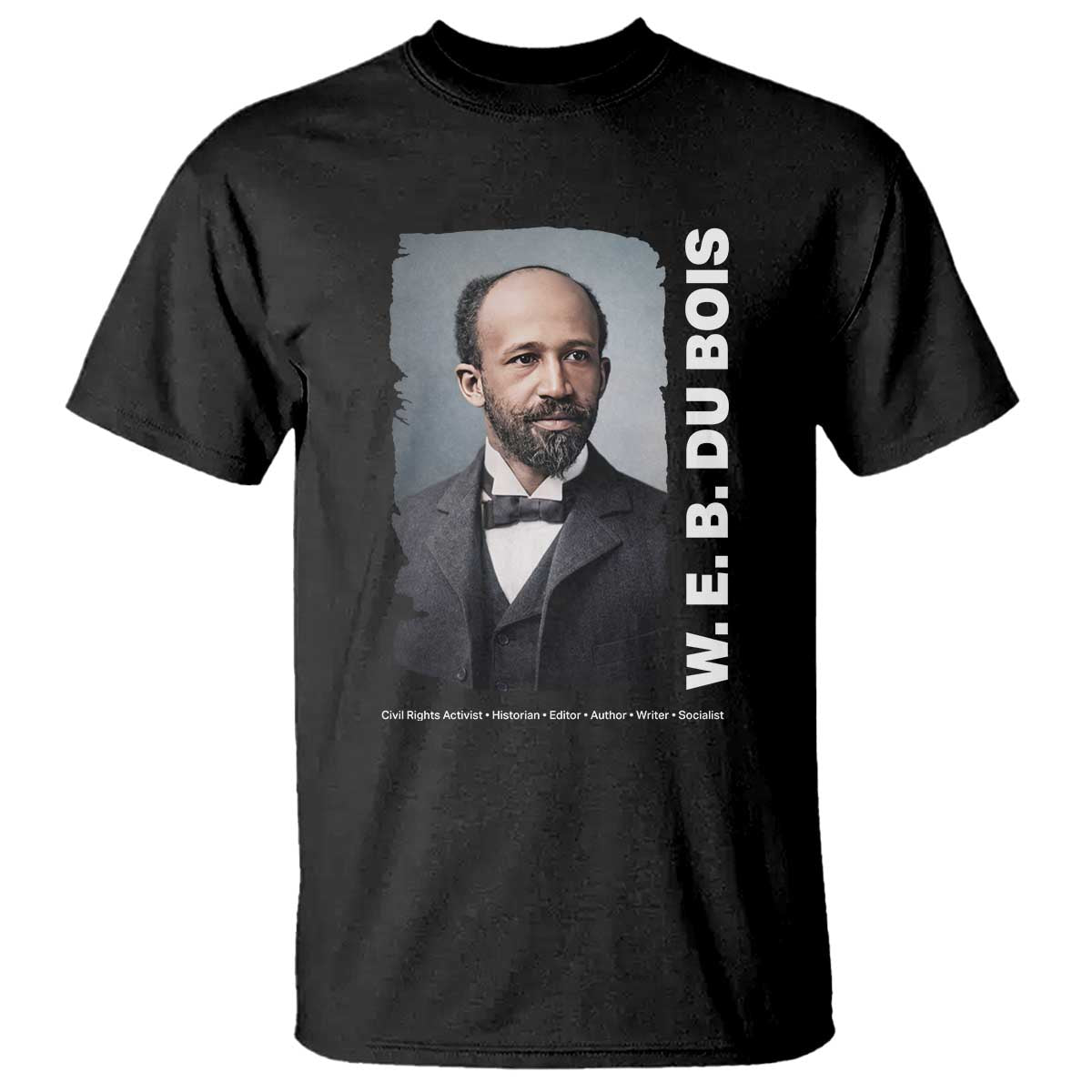 W E B Du Bois T Shirt Black Thought Leader And Intellectual Legacy TS12 Black Print Your Wear