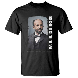 W E B Du Bois T Shirt Black Thought Leader And Intellectual Legacy TS12 Black Print Your Wear