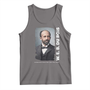 W E B Du Bois Tank Top Black Thought Leader And Intellectual Legacy TS12 Deep Heather Print Your Wear