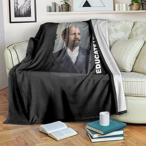 Educate Like W E B Throw Blanket African American Heritage TS12 Print Your Wear