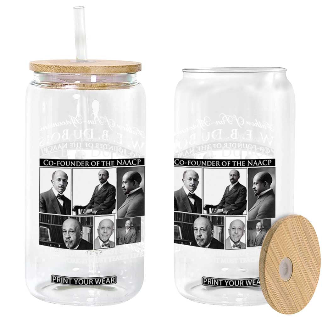 W E B Du Bois Glass Can Education Must Teach Life Quote TS12 Print Your Wear