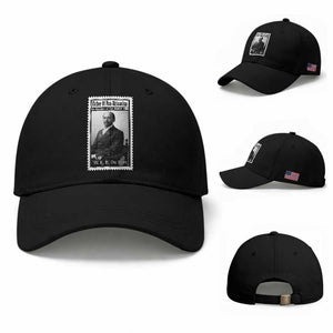 Vintage Stamp W E B Du Bois Baseball Cap Black Thought Leader TS12 Baseball Cap Universal Fit Black Print Your Wear