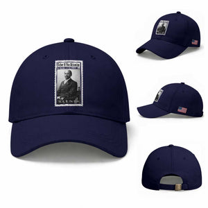 Vintage Stamp W E B Du Bois Baseball Cap Black Thought Leader TS12 Baseball Cap Universal Fit Dark Blue Print Your Wear
