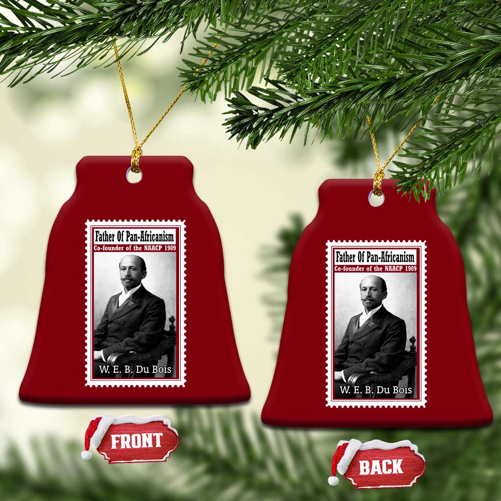 Vintage Stamp W E B Du Bois Ceramic Ornament Black Thought Leader TS12 Print Your Wear