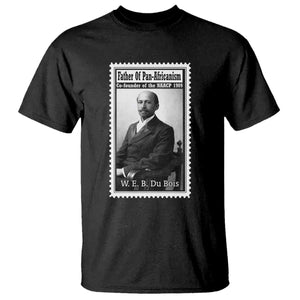 Vintage Stamp W E B Du Bois T Shirt Black Thought Leader TS12 Black Print Your Wear