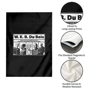 W E B Du Bois Quote Garden Flag There Is But One Coward On Earth TS12 Print Your Wear