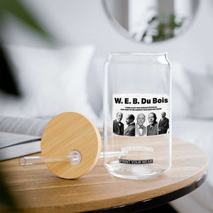 W E B Du Bois Quote Glass Can There Is But One Coward On Earth TS12 Print Your Wear