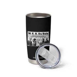 W E B Du Bois Quote Tumbler Cup There Is But One Coward On Earth TS12 Print Your Wear