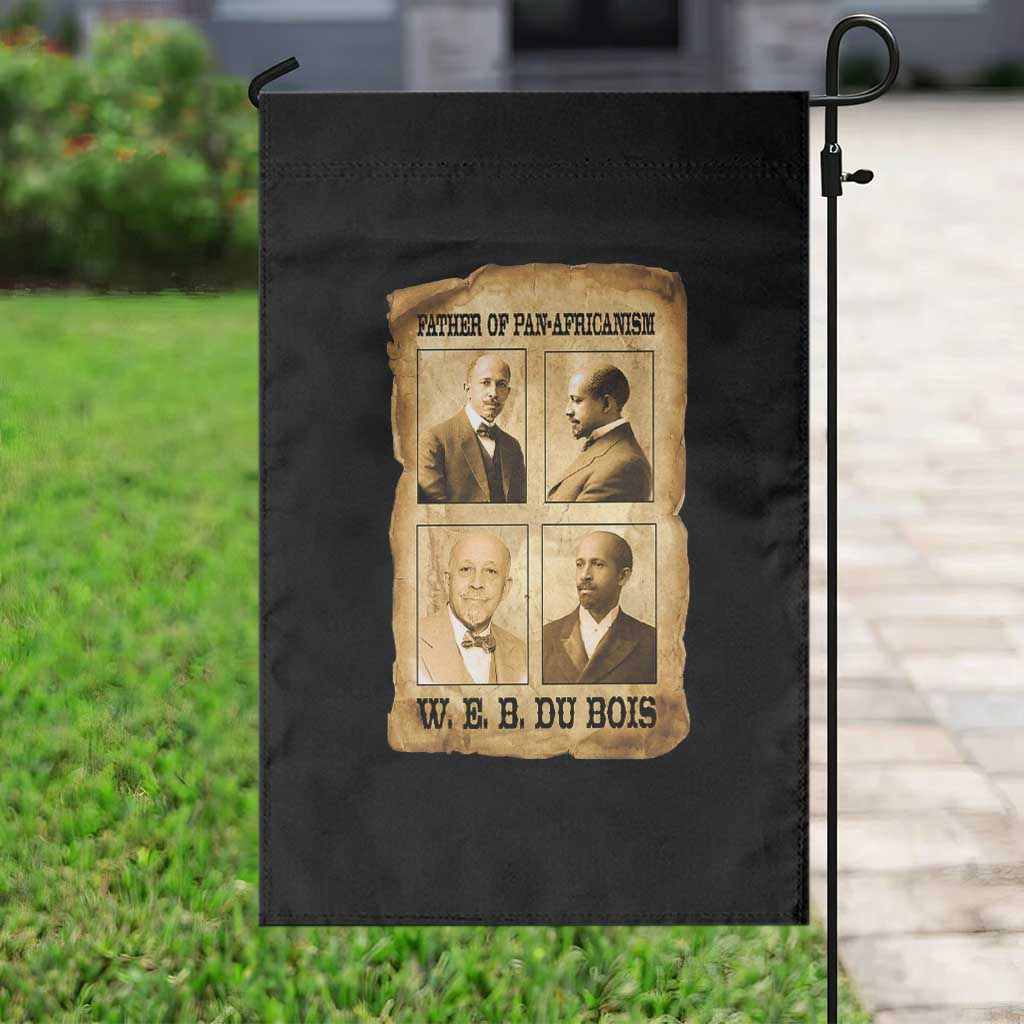 W E B Du Bois Garden Flag African American History Gift TS12 Print Your Wear