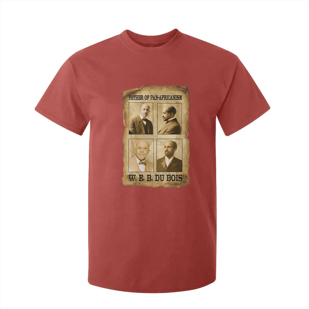 W E B Du Bois T Shirt For Kid African American History Gift TS12 Red Print Your Wear