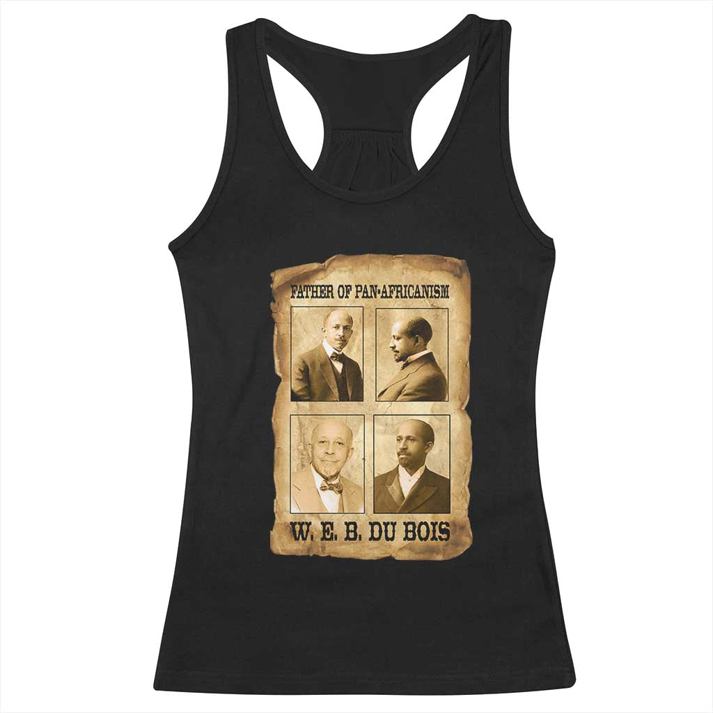 W E B Du Bois Racerback Tank Top African American History Gift TS12 Black Print Your Wear