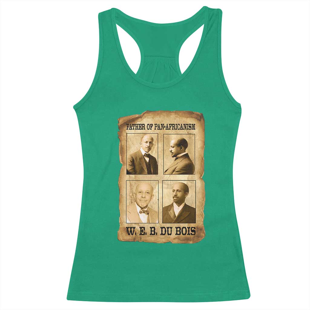 W E B Du Bois Racerback Tank Top African American History Gift TS12 Irish Green Print Your Wear