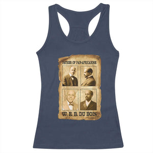 W E B Du Bois Racerback Tank Top African American History Gift TS12 Navy Print Your Wear