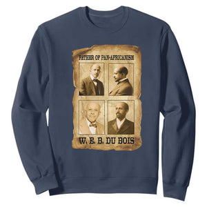 W E B Du Bois Sweatshirt African American History Gift TS12 Navy Print Your Wear