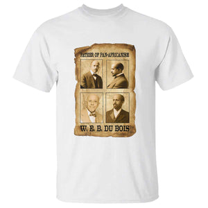 W E B Du Bois T Shirt African American History Gift TS12 White Print Your Wear