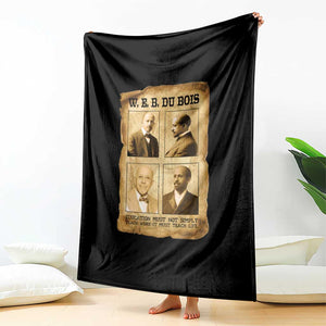 Education Must Teach Life W E B Du Bois Quote Throw Blanket TS12 Print Your Wear