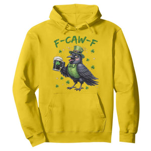 F Caw F Raven Lover Hoodie Funny St Patricks Day Gift TS12 Daisy Print Your Wear