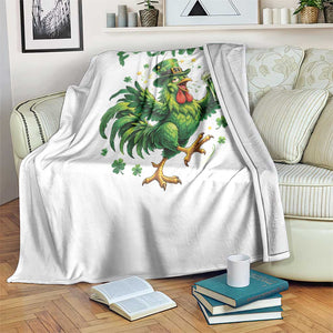 F Caw F Drunk Irish Chicken Throw Blanket Funny St Patricks Day Gift TS12 Print Your Wear