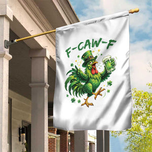 F Caw F Drunk Irish Chicken Garden Flag Funny St Patricks Day Gift TS12 Print Your Wear