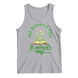All Booked For St Patricks Day Tank Top Irish Reader Gift TS12 Athletic Heather Print Your Wear