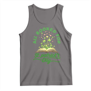 All Booked For St Patricks Day Tank Top Irish Reader Gift TS12 Deep Heather Print Your Wear