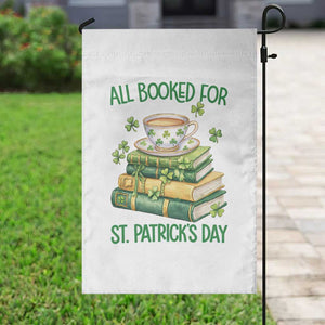 All Booked For St Patricks Day Garden Flag Gift For Book Lovers TS12 Print Your Wear