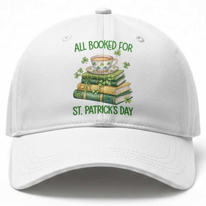 All Booked For St Patricks Day Baseball Cap Gift For Book Lovers TS12 Print Your Wear