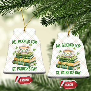 All Booked For St Patricks Day Ceramic Ornament Gift For Book Lovers TS12 Print Your Wear