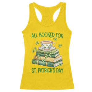 All Booked For St Patricks Day Racerback Tank Top Gift For Book Lovers TS12 Daisy Print Your Wear
